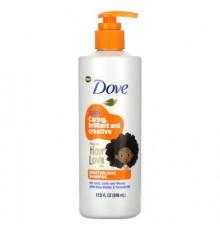 Dove, Kids Care, Moisturizing Shampoo, For Coils, Curls and Waves, 17.5 fl oz (518 ml)