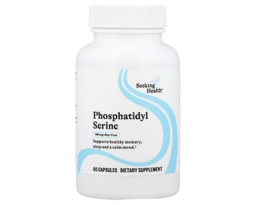 Seeking Health, Phosphatidyl Serine, 150 mg, 60 Capsules Seeking Health, Phosphatidyl Serine, 150 mg, 60 Capsules