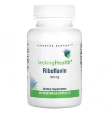 Seeking Health, Riboflavin, 400 mg, 60 Vegetarian Capsules