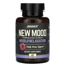 Onnit, New Mood, Mood & Relaxation, 60 Capsules