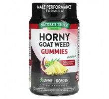 Nature's Truth, Horny Goat Weed, Passion Punch, 60 Vegan Gummies