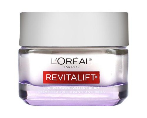 L'Oréal, Micro Hyaluronic Acid + Ceramides,  Line-Plumping Water Cream, 1.7 oz (48 g)