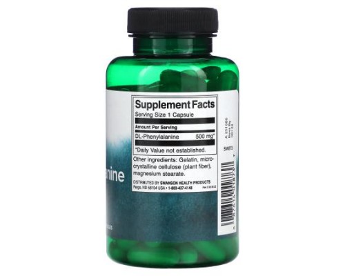Swanson, DL-Phenylalanine, 500 mg, 100 Capsules Swanson, DL-Phenylalanine, 500 mg, 100 Capsules