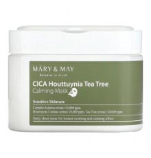 Mary & May, CICA Houttuynia Tea Tree Calming Beauty Mask, 30 Sheets, 14.1 oz (400 g)