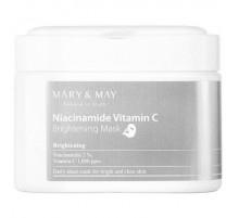 Mary & May, Niacinamide Vitamin C, Brightening Beauty Mask, 30 Sheets, 14.1 oz (400 g)