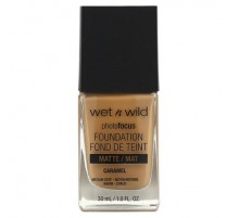wet n wild, PhotoFocus, Foundation, Matte, 374C Caramel, 1 fl oz (30 ml)