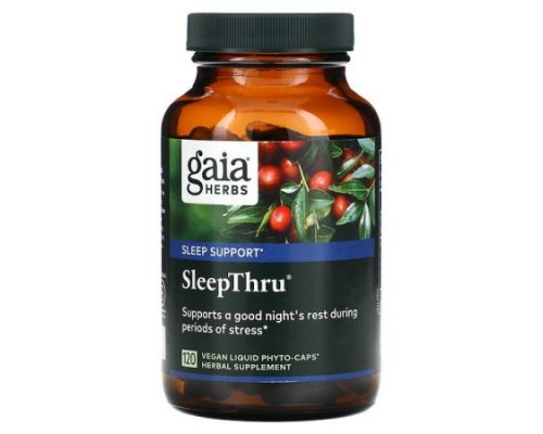 Gaia Herbs, SleepThru, 120 Vegan Liquid Phyto-Caps