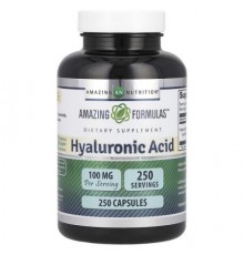 Amazing Nutrition, Hyaluronic Acid, 100 mg, 250 Capsules