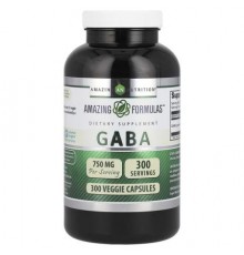 Amazing Nutrition, GABA, 750 mg, 300 Veggie Capsules