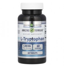 Amazing Nutrition, L-Tryptophan, 1,000 mg, 60 Tablets