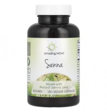 Amazing India, Senna , 500 mg , 120 Veggie Capsules