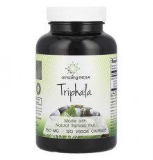 Amazing India, Triphala, 750 mg, 120 Veggie Capsules