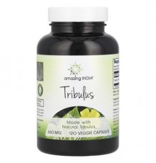 Amazing India, Tribulus, 630 mg, 120 Veggie Capsules