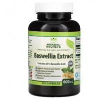 Herbal Secrets, Boswellia Extract, 600 mg, 120 Capsules