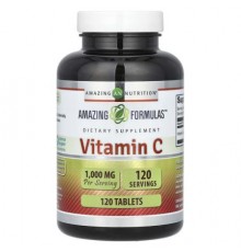 Amazing Nutrition, Vitamin C, 1,000 mg, 120 Tablets