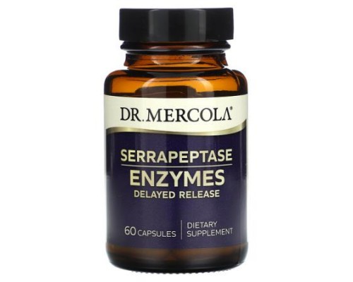 Dr. Mercola, Serrapeptase Enzymes , 60 Capsules Dr. Mercola, Serrapeptase Enzymes , 60 Capsules