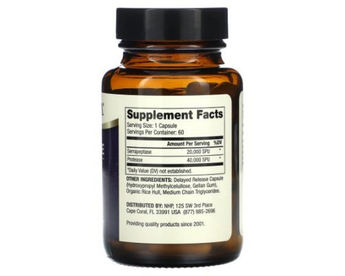 Dr. Mercola, Serrapeptase Enzymes , 60 Capsules Dr. Mercola, Serrapeptase Enzymes , 60 Capsules