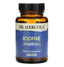 Dr. Mercola, Iodine, 1,500 mcg, 90 Capsules