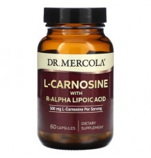 Dr. Mercola, L-Carnosine with R-Alpha Lipoic Acid, 60 Capsules