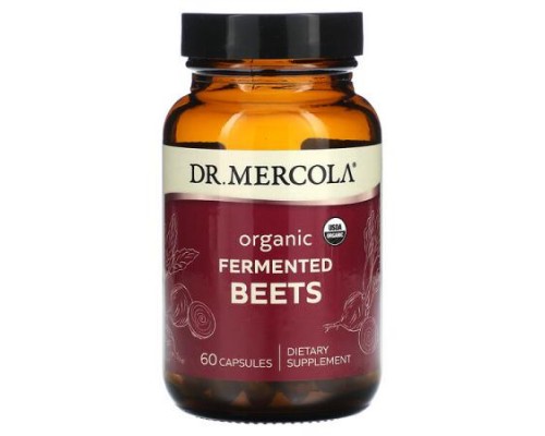 Dr. Mercola, Organic Fermented Beets, 60 Capsules Dr. Mercola, Organic Fermented Beets, 60 Capsules