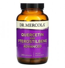 Dr. Mercola, Quercetin and Pterostilbene, Advanced, 180 Capsules