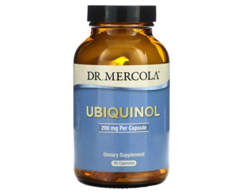 Dr. Mercola, Ubiquinol, 200 mg, 90 Capsules Dr. Mercola, Ubiquinol, 200 mg, 90 Capsules