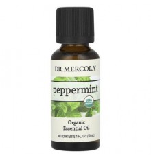 Dr. Mercola, Organic Essential Oil, Peppermint , 1 fl oz ( 30 ml)