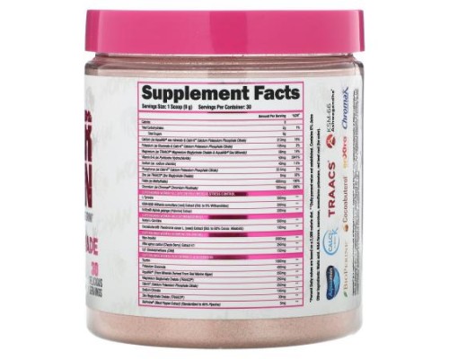 ALPHA LION, SuperHuman Woman, Lioness Lemonade, Pink Lemonade, 9.52 oz (270 g) (Discontinued Item) ALPHA LION, SuperHuman Woman, Lioness Lemonade, Pink Lemonade, 9.52 oz (270 g) (Discontinued Item)