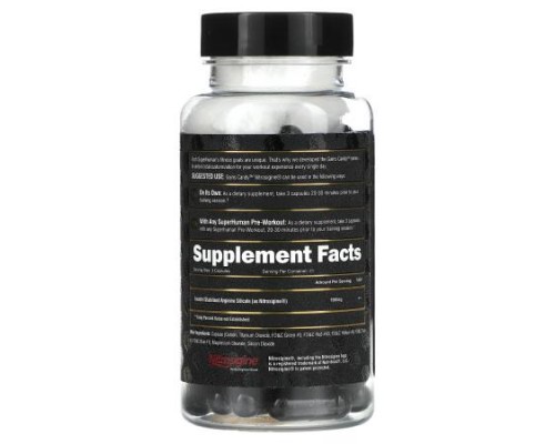 ALPHA LION, Gains Candy, Nitrosigine, 63 Capsules (500 mg per Capsule) ALPHA LION, Gains Candy, Nitrosigine, 63 Capsules (500 mg per Capsule)
