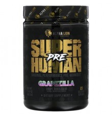 ALPHA LION, SuperHuman Pre, Grapezilla, Grape Bubblegum, 12.07 oz (342.3 g)