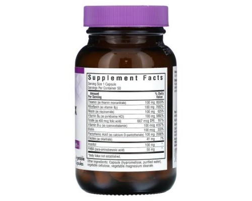 Bluebonnet Nutrition, B-Complex 100, 50 Vegetable Capsules