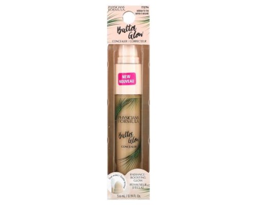 Physicians Formula, Butter Glow Concealer, 1712794 Medium-To-Tan, 0.19 fl oz (5.6 ml)