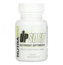 NutraBio, UpSorb, 60 Capsules