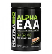 NutraBio, Alpha EAA, Peach Tea, 0.91 lb (413 g)