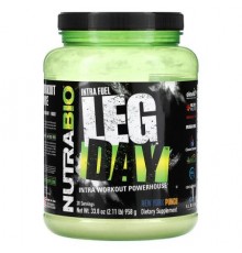 NutraBio, Intra Fuel, Leg Day, New York Punch, 2.11 lb (958 g)