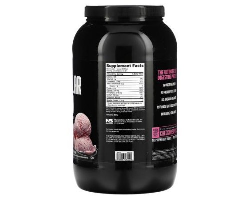 NutraBio, Micellar Casein, Strawberry Ice Cream, 2 lb (907 g) NutraBio, Micellar Casein, Strawberry Ice Cream, 2 lb (907 g)