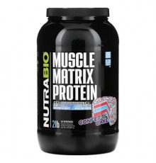 NutraBio, Muscle Matrix Protein, Confetti Cake, 2 lb (907 g)