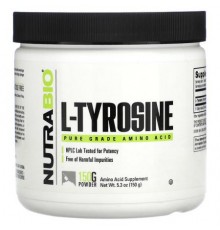 NutraBio, L-Tyrosine, 5.3 oz (150 g)