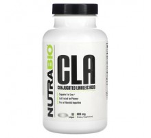 NutraBio, CLA, 800 mg , 90 Softgels