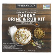 Urban Accents, Gourmet Gobbler, Turkey Brine & Rub Kit, 12.75 oz (361 g)