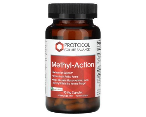 Protocol for Life Balance, Methyl-Action, 90 Veg Capsules