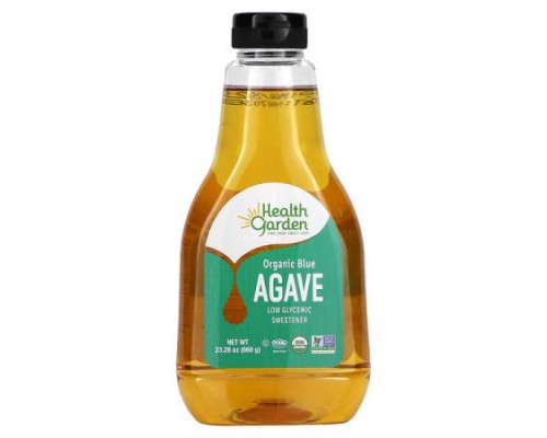 Health Garden, Organic Blue Agave, Low Glycemic Sweetener, 23.28 oz (660 g) Health Garden, Organic Blue Agave, Low Glycemic Sweetener, 23.28 oz (660 g)