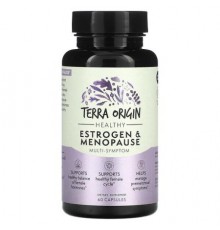 Terra Origin, Healthy Estrogen & Menopause, 60 Capsules