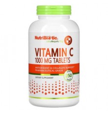 NutriBiotic, Immunity, Vitamin C, 1,000 mg, 250 Vegan Tablets
