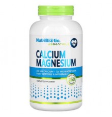 NutriBiotic, Essentials, Calcium Magnesium, 250 Capsules
