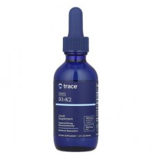 Trace, Ionic D3 + K2, 2 fl oz (59 ml)