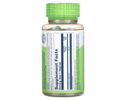 Solaray, True Herbs, Fennel, 450 mg, 100 VegCaps