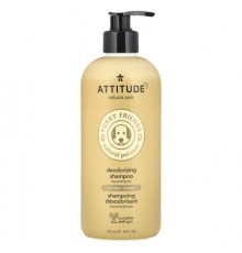 ATTITUDE, Furry Friends, Natural Pet Care, Deodorizing Shampoo, Lavender, 16 fl oz (473 ml)
