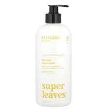 ATTITUDE, Super Leaves™, Hand Soap, Lemon Leaves, 16 fl oz (473 ml)