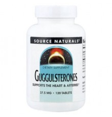 Source Naturals, Guggulsterones, 37.5 mg, 120 Tablets